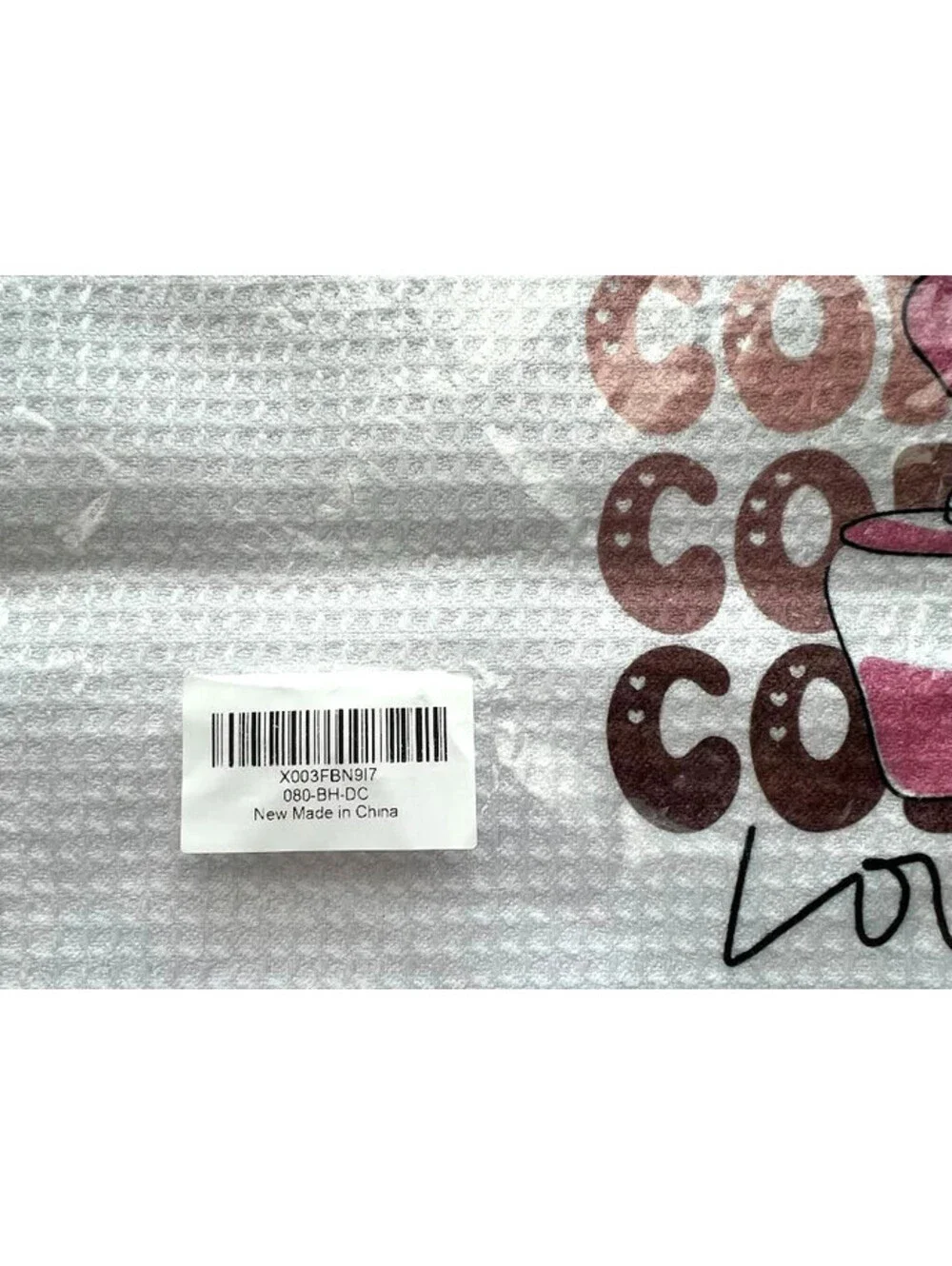Coffee Lover Dish Towel *NEW* 24
